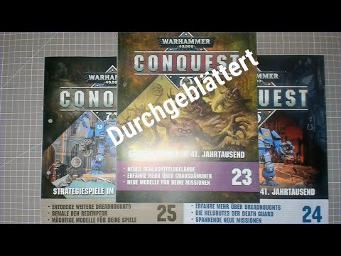 Durchgeblättert - Warhammer Conquest Ausgabe 23 - 25