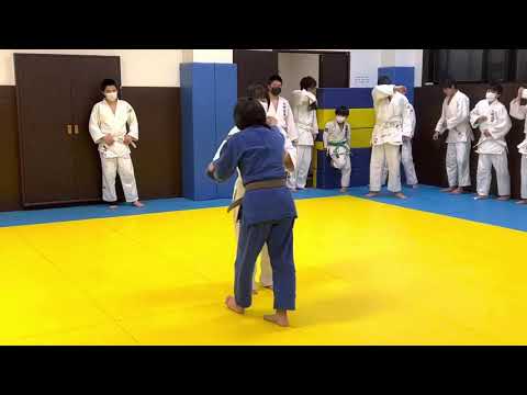 大外刈→大外落→小外刈→谷落　#judo@柔道#kids＃少年＃少女