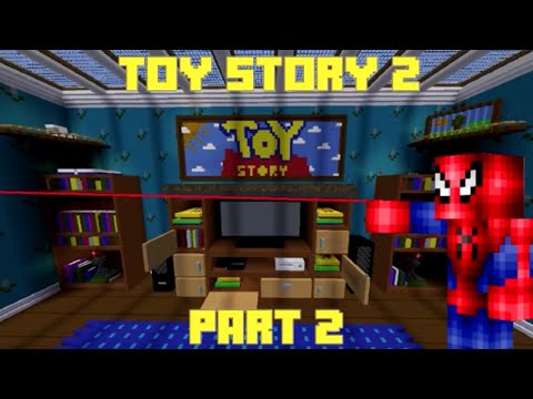 Minecraft Pc: Toy Story 2 p2 - Living Room! (Reuploaded)