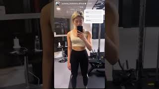 つばきファクトリー 岸本ゆめの ジム トレーニング動画 #shorts