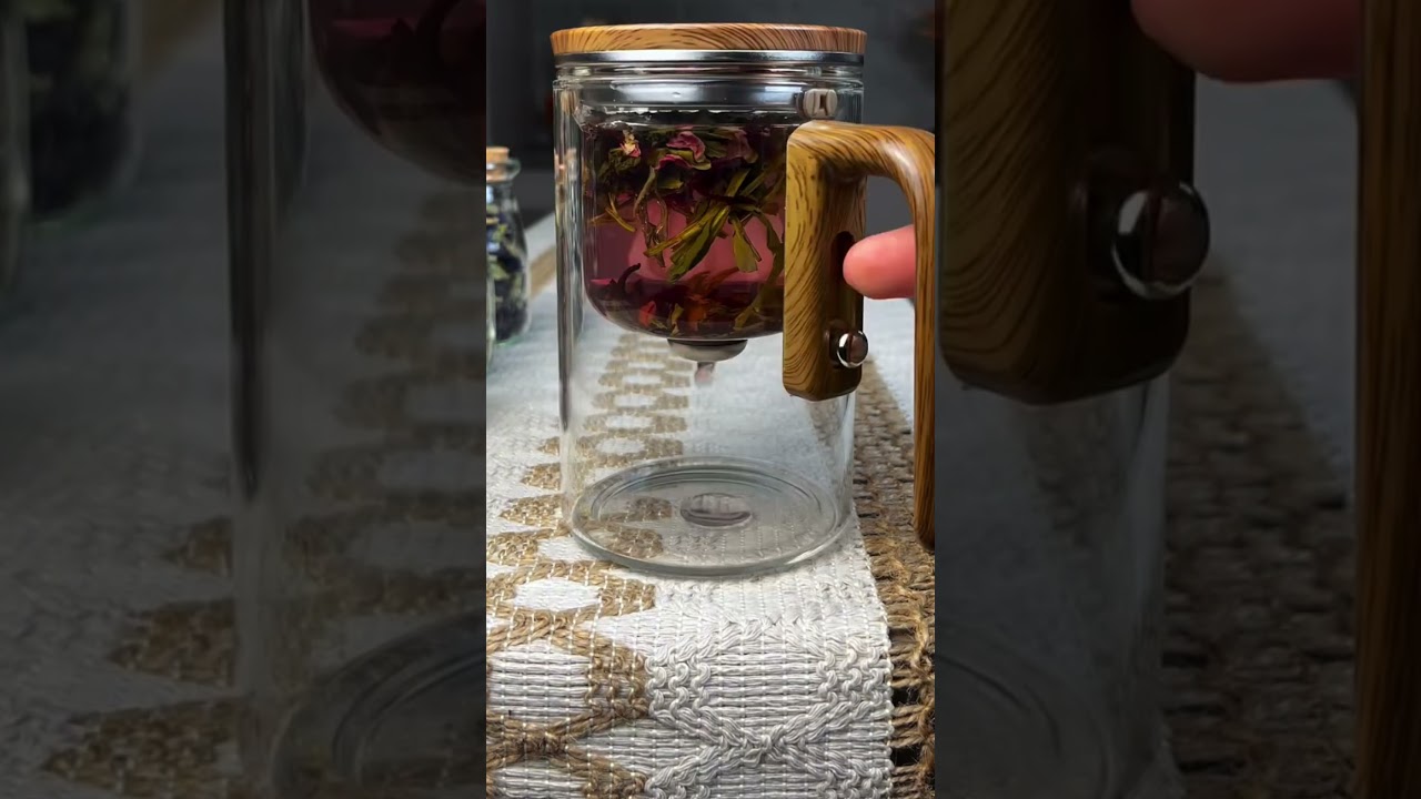 Enchanti Tea Pot - Magic Witchcraft Enchanted Glass Teapot with Strainer #shorts #amazon #tea