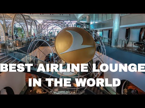 O MELHOR LOUNGE DE LINHA AÉREA DO MUNDO?