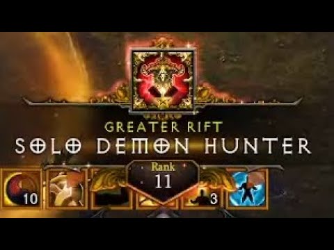 GR150 Demon Hunter Clear PTR Season 28 - Diablo 3