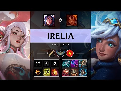 Irelia Mid vs Taliyah - VN Challenger Patch 25.07