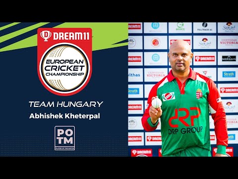 MOM: A.Kheterpal - HUN vs POR | Highlights | Dream11 European Cricket Championship Day 2 | ECC21