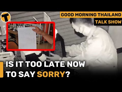 Thief leaves an apology note in Chiang Mai, Thailand | GMT