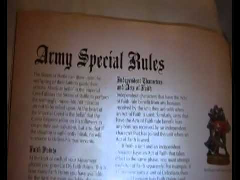 for OrcPainterNerd  codex sisters of battle