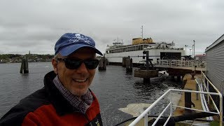 Sailing on the Cross Sound Ferry - New London, CT to Orient Point, NY