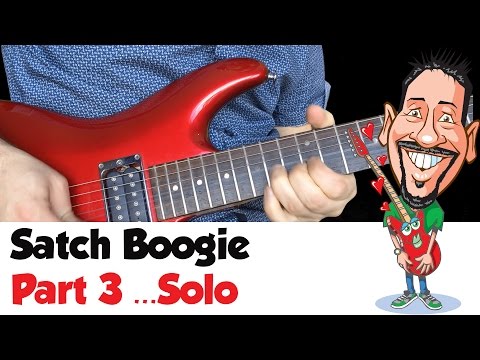 Joe Satriani - Satch Boogie Lesson #3 of 4 Solo