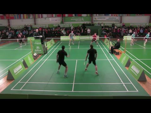 Carlton Irish Nationals Senior Championships - MD - A.Jermyn/S.Lightbody v B.Henderson/T.Murphy