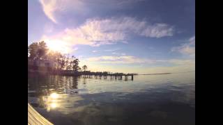 preview picture of video 'Pamlico River time-lapse'