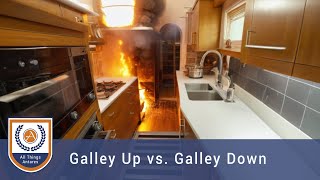 Catamaran Galley Design: Galley Up vs. Galley Down Comparison video thumbnail