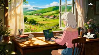 Luna Countryside Coding 🌿 Peaceful Lofi Beats for Study & Relax ✨ Clear Mind
