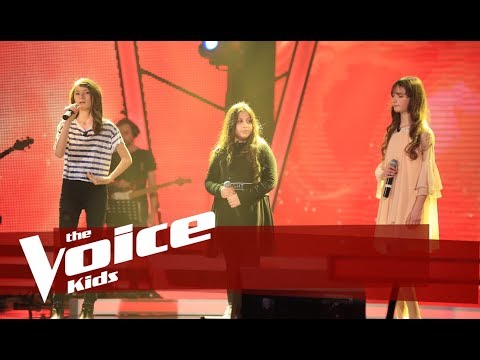 Gazmenda vs Blinera vs Samanta - Qaj | Battles | The Voice Kids Albania 2019