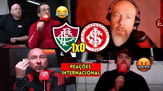 REAÇÕES dos COLORADOS REVOLTADO - FLUMINENSE 1X0 INTERNACIONAL | REACT