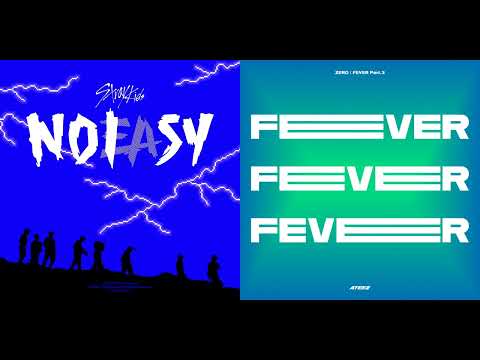 Deja Vu x Red Lights - ATEEZ vs Stray Kids (MASHUP)