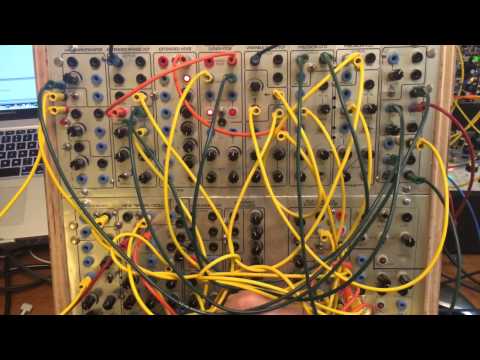 VINTAGE SERGE PATCH "PARTICLES"