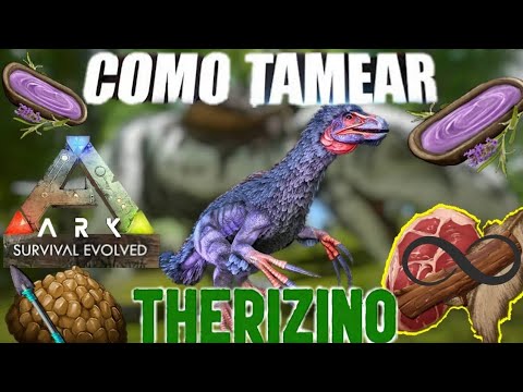 Ark Mobile - Cómo tamear un Therizino y OBTENER HABILIDADES Y SECRETOS!! 🤯🤯
