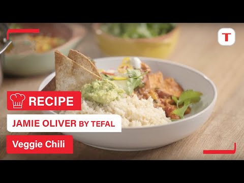 Veggie chilli recipe by Jamie Oliver | Tefal