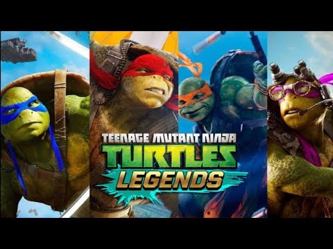 TMNT Legends - Turtles Movie VS Boss Krang Movie (Out of the Shadows 2 scene)