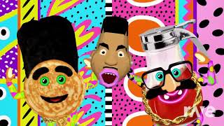 Dance! Gabba Gabba! - Pancakes And Syrup Jingle &amp; Yo Gabba Gabba | RaveDj