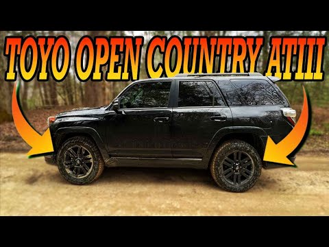 NEW Toyo Open Country ATIII's on 4Runner Limited!