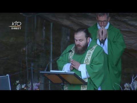 Messe de 10h à Lourdes du 25 octobre 2021