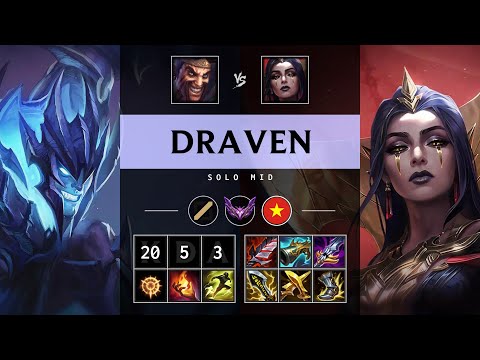 Draven Mid vs LeBlanc - VN Master Patch 25.09