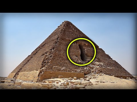 Egy drón berepült a gízai nagy piramis lezárt övezetébe, és EZT a jelenetet örökítette meg...