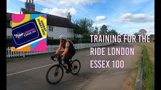 Training for a 100 mile bike ride