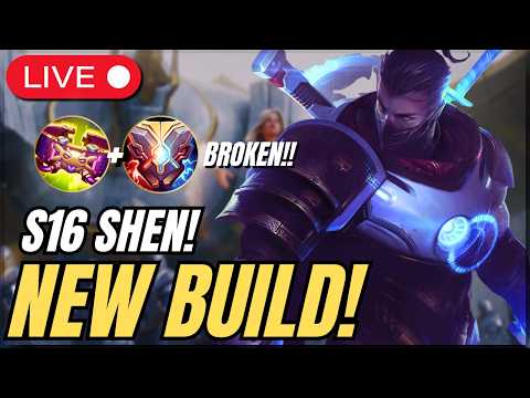 SEASON 16 SHEN SUPPORT BUILD - Full Educational Games on Main Account