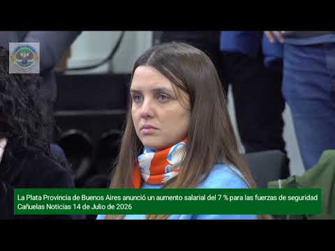 La Plata Provincia de Buenos Aires anunció un aumento salarial del 7 % para las fuerzas de seguridad
