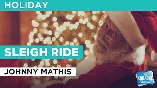 Sleigh Ride in the style of Johnny Mathis | Karaoke with Lyrics