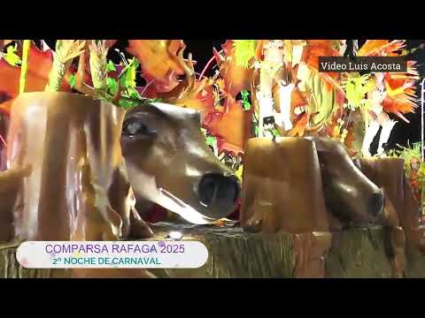 Comparsa Rafaga 2025 - Segunda noche del carnaval de Concordia - El mas pasional del país