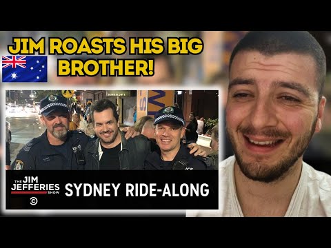 Reaction To Jim Jefferies Going on a Ride Along with the Australian Police
