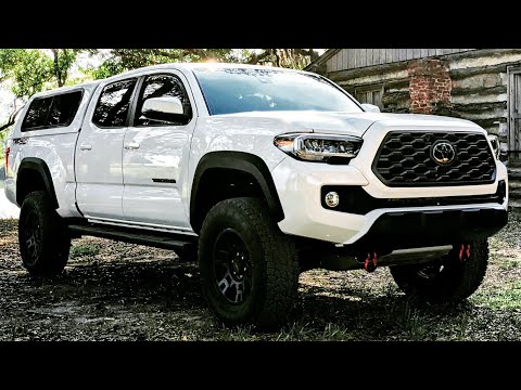 Old Man EMU 3" lift kit on 2021 Toyota Tacoma TRD Off-Road