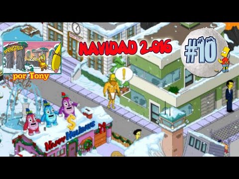 Los Simpson Springfield "Navidad'16: Cap. 10 - Misiones del sr. Burns nuevo dios" por Tony