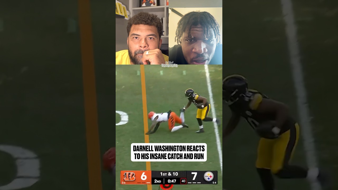 He knew he was going viral after this 😂 #steelers #nfl #viral