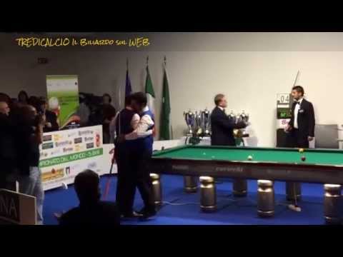 MATTEO GUALEMI CAMPIONE DEL MONDO di BILIARDO 2015