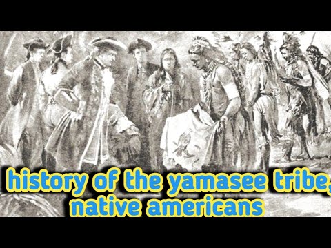 history of the yamasee tribe, native americans