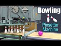 How Does A Bowling Pinsetter Machine Work Brunswick GS X