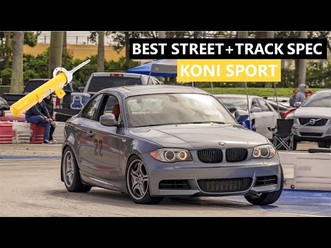 THE BEST SUSPENSION FOR MY BMW 135i // Koni Sport Yellow (E82)