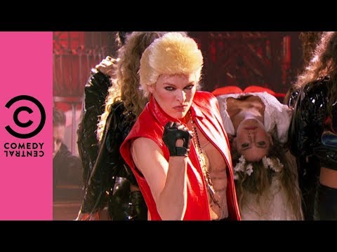 Milla Jovovich Performs Billy Idol's "White Wedding" | Lip Sync Battle