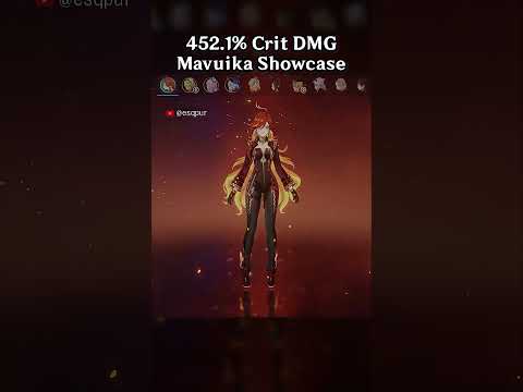 452.1% CRIT DMG MAVUIKA SHOWCASE