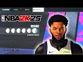 NEW BEST COMP STAGE FACE CREATION On NBA 2K25 DRIPPY COMP STAGE FACE CREATION TUTORIAL