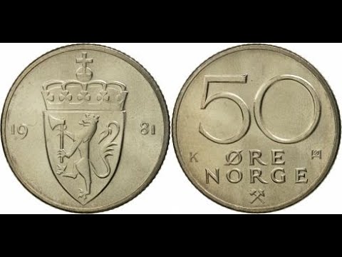 50 Øre - Olav V - Norway 1981