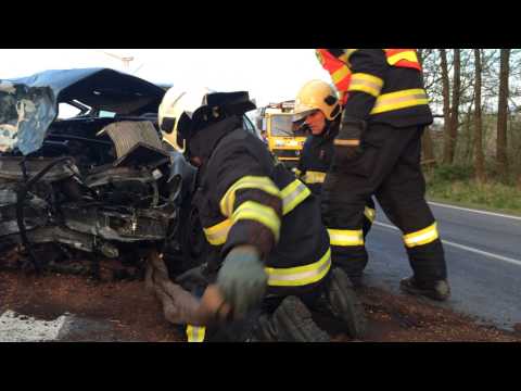 Vážná dopravní nehoda Lipina Olomoucko 24 4 2014