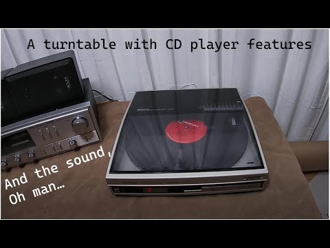 Technics SL-J2 Full Automatic Linear Tracking Turntable - CD-Like features in a turntable