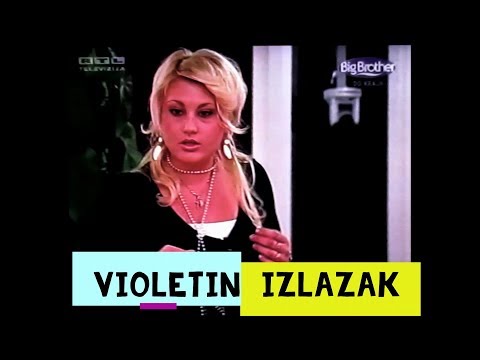 Big Brother 3 Hrvatska (2006) - Violetin izlazak