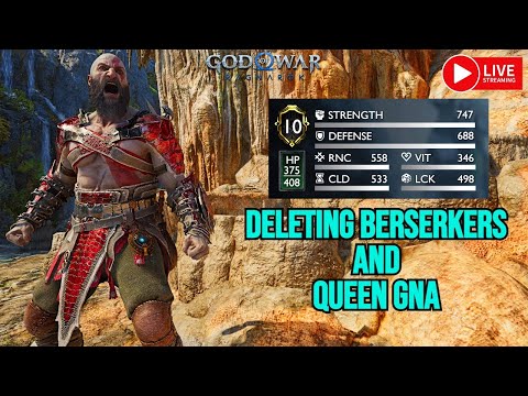 Berserker and GNA Deleted In One Shot - God Of War Ragnarok